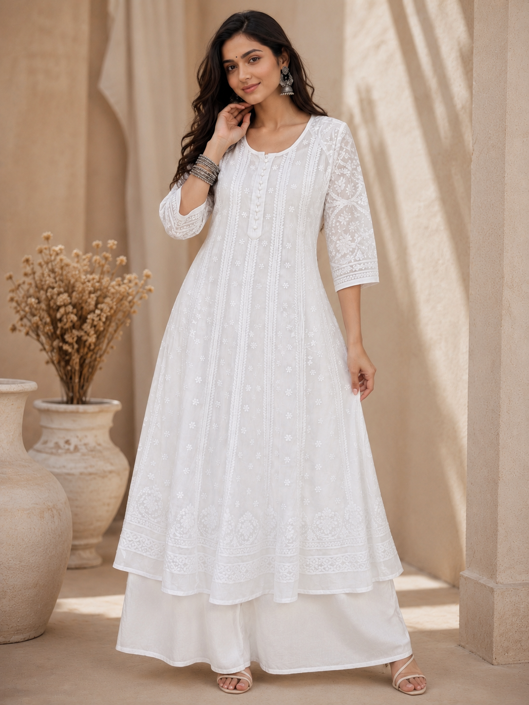 Moonlit Elegance Anarkali