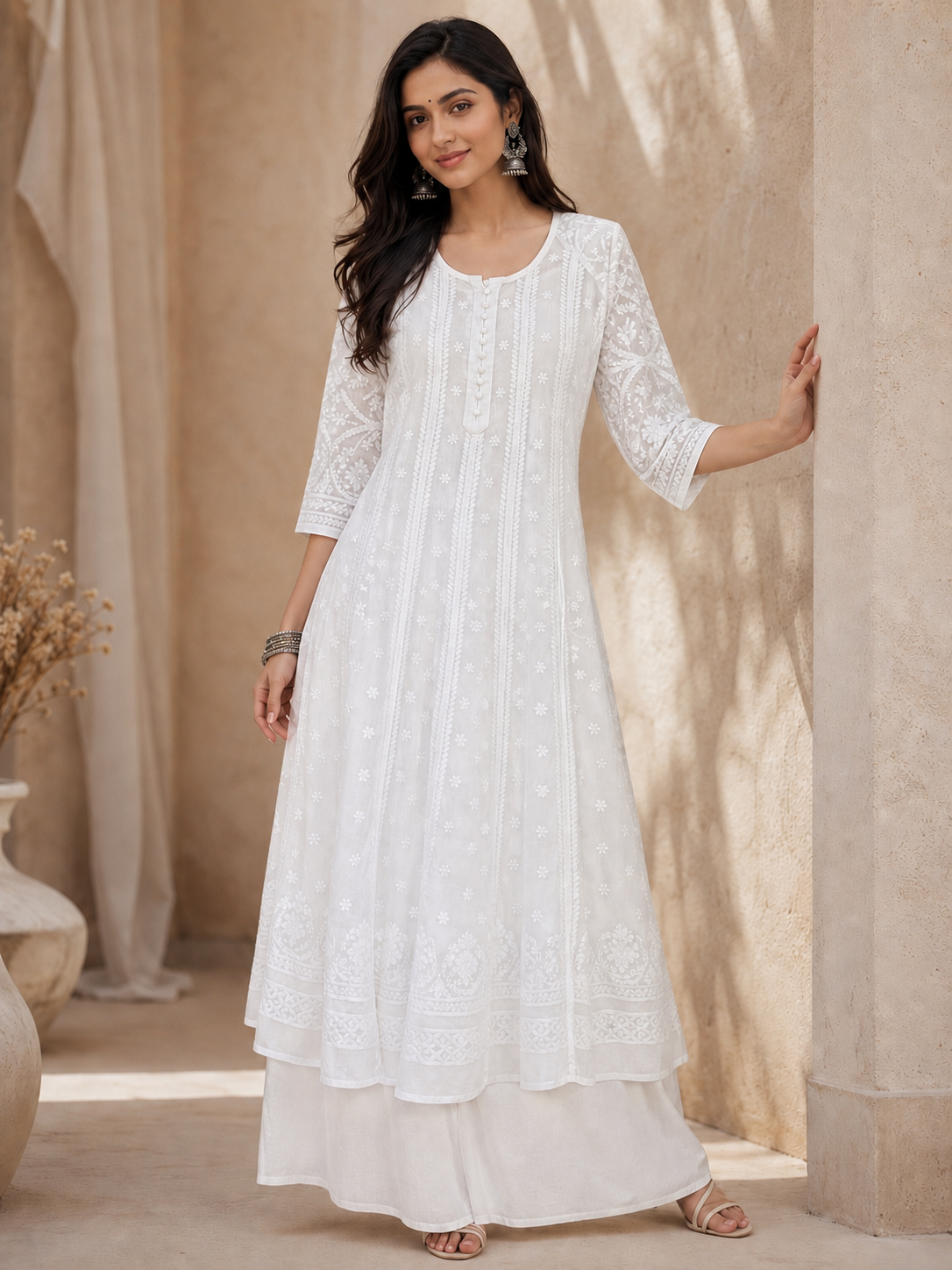 Moonlit Elegance Anarkali